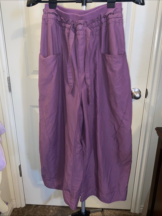 Free People Pants - NWOT FP MOVEMENT FRESH START PANTS PURPLE SIZE XS